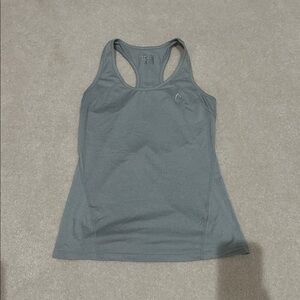 Gray Racerback Tank Top - XS
